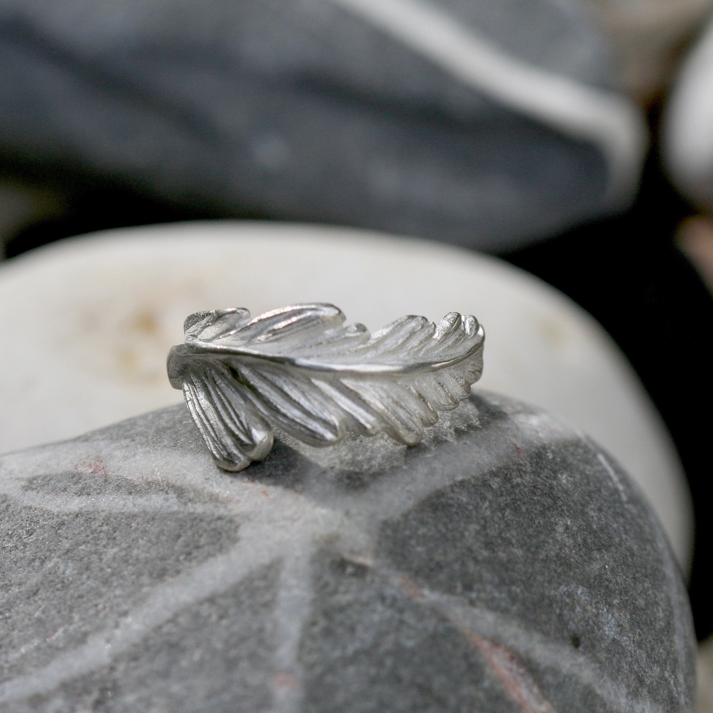 Fern Ring - Handmade Nature Inspired Silver Jewellery | Sally Wilcox
