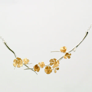 Apple Blossom Bough Necklace