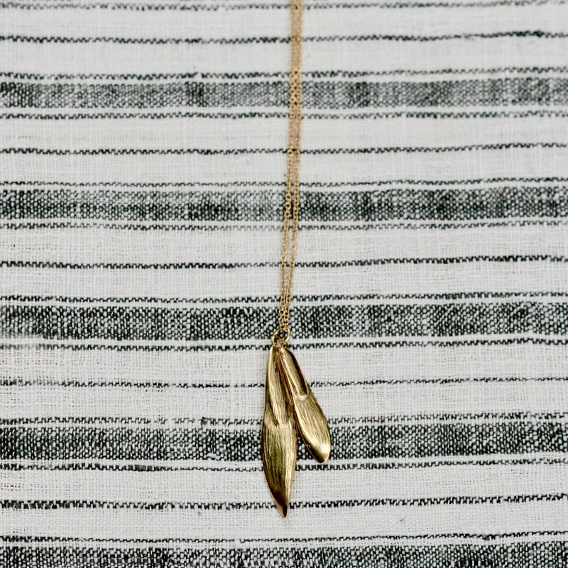 Ash Key Pendant Necklace