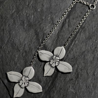 Clematis Double necklace