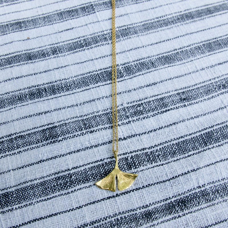 Gingko Necklace