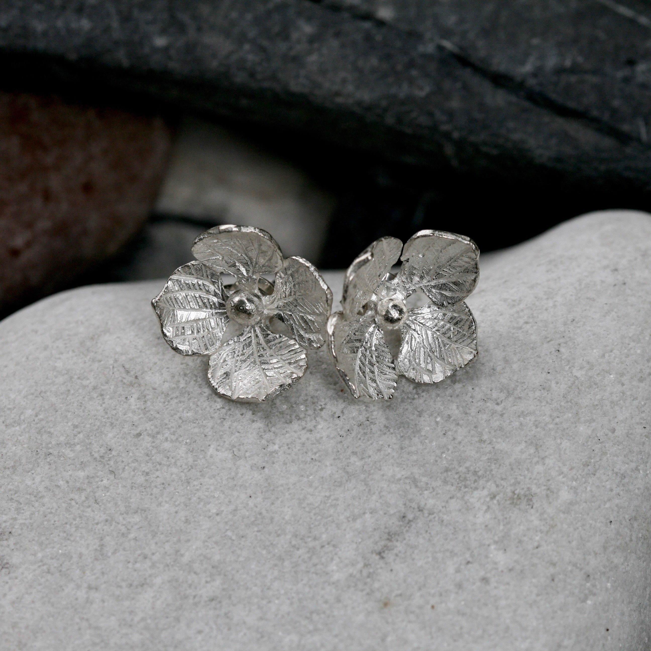 Hydrangea Jewellery - Handmade Silver Floral UK | Sally Wilcox