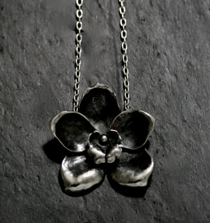 Large Orchid Necklace