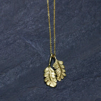 Oak Leaf Double Necklace