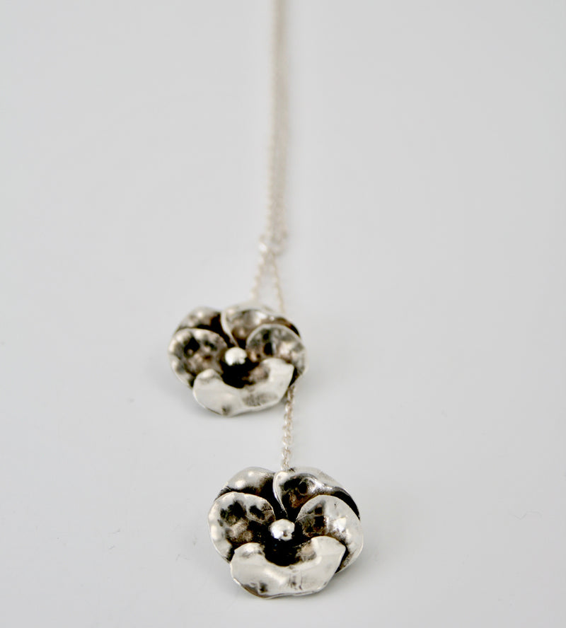 Pansy Double Necklace
