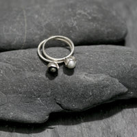 Pearl and Bud Ring