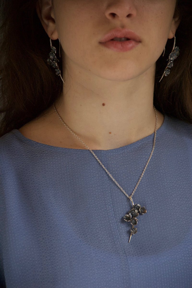 Apple Blossom Pendant Necklace