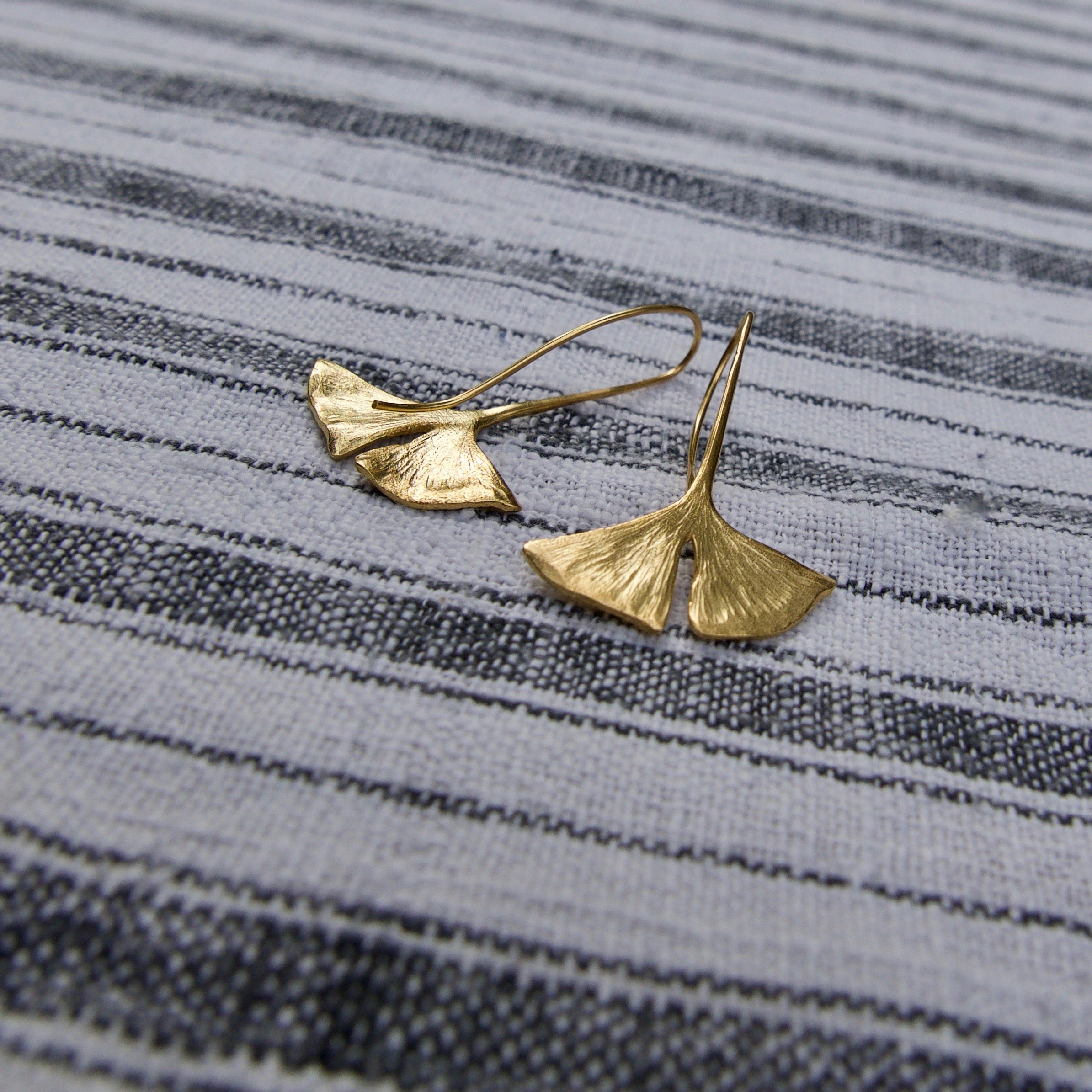 Ginkgo earrings 2025